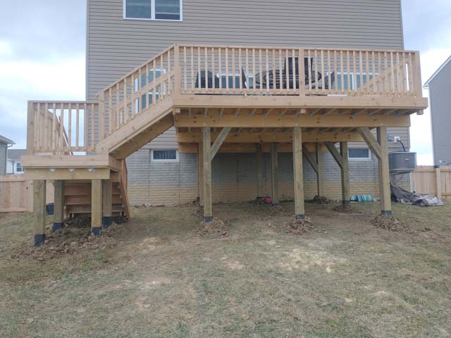 Wood deck design 20